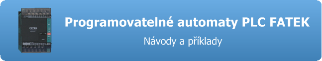 Programovatelné automaty PLC FATEK - Návody a příklady