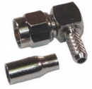 VF konektor úhlový SMA(M) pro kabel RG174