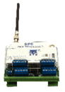  SP6 DIN SMS procesor (8+1DIn, 8DOut, nap. 8-30V)