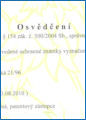 Osvědčení o ochranné známce ( 253KB )